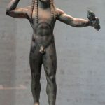Estatua de bronce de Zeus de Dodona. Museo de Munich (7)